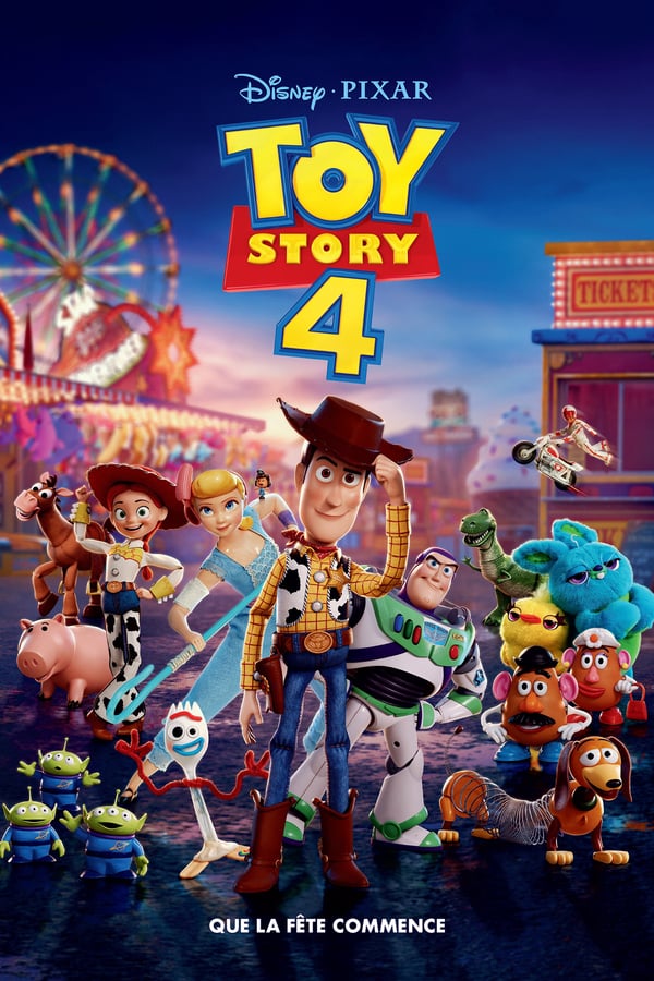 Woody a toujours privilégié la joie et le bien-être de ses jeunes propriétaires – Andy puis Bonnie – et de ses compagnons, n’hésitant pas à prendre tous les risques pour eux, aussi inconsidérés soient-ils. L’arrivée de Forky, un nouveau jouet qui ne veut pas en être un dans la chambre de Bonnie, met toute la petite bande en émoi. C’est le début d’une grande aventure et d’un extraordinaire voyage pour Woody et ses amis. Le cowboy va découvrir à quel point le monde peut être vaste pour un jouet…