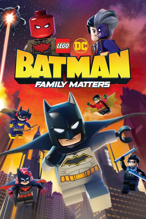 In LEGO DC: Batman - Family Matters, suspicion is on high after Batman, Batgirl, Robin and other DC superheroes receive mysterious invitations. However, family values must remain strong when Batman and his team encounter the villainous Red Hood, who is obsessed with destroying the Bat-family and all of Gotham City.
