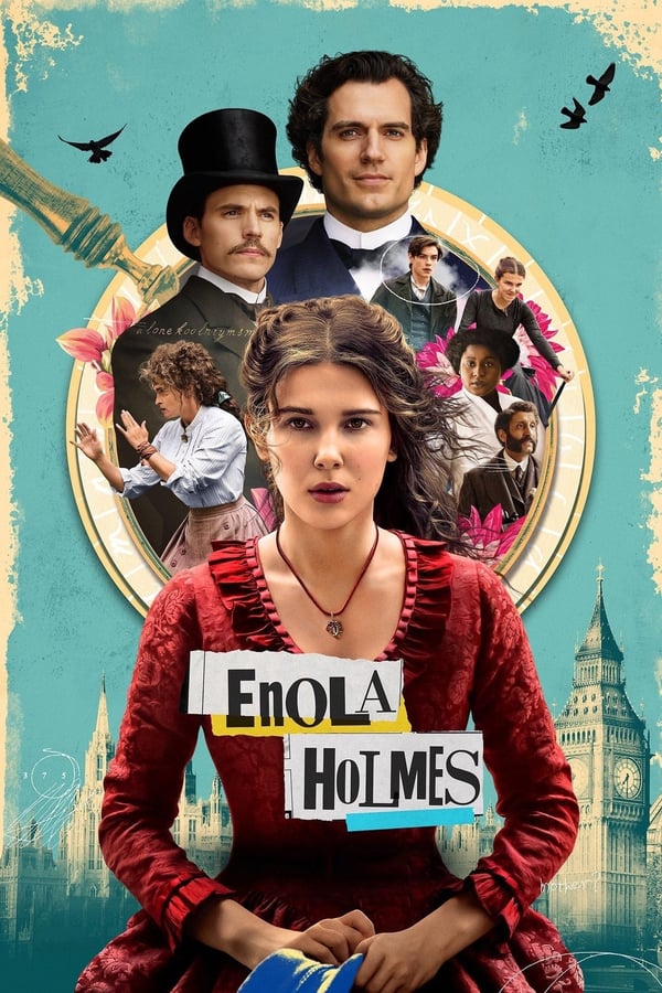 Enola Holmes, de jongere zus van Sherlock en Mycroft, wordt in de negentiende eeuw door haar excentrieke moeder Eudoria opgevoed. Wanneer haar moeder op haar zestiende verjaardag spoorloos verdwijnt, vindt Enola verborgen aanwijzingen die haar moeder heeft achtergelaten. Om haar zoektocht te vergemakkelijken, geeft Enola zich uit voor een man en trekt ze naar Londen.