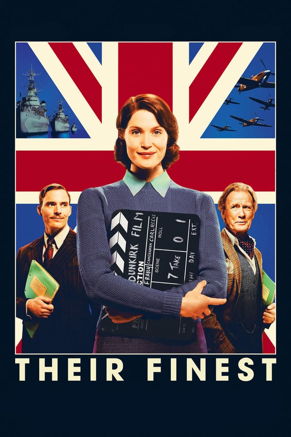 During the Blitz of World War II, a female screenwriter (Gemma Arterton) works on a film celebrating England's resilience as a way to buoy a weary populace's spirits. Her efforts to dramatise the true story of two sisters (Lily Knight and Francesca Knight) who undertook their own maritime mission to rescue wounded soldiers are met with mixed feelings by a dismissive all-male staff.