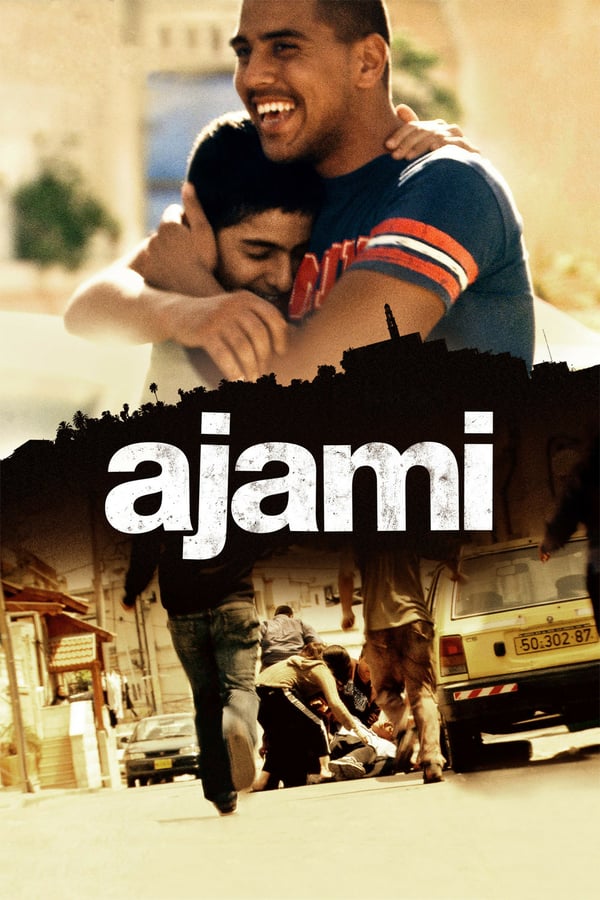 Ajami is an area of Tel Aviv in Israel where Arabs, Palestinians, Jews and Christians live together in a tense atmosphere. Omar, an Israeli Arab, struggles to save his family from a gang of extortionists. He also courts a beautiful Christian girl: Hadir. Malek, an illegal Palestinian worker, tries to collect enough money to pay for his mother's operation. Dando, an Israeli cop, does his utmost to find his missing brother who may have been killed by Palestinians.