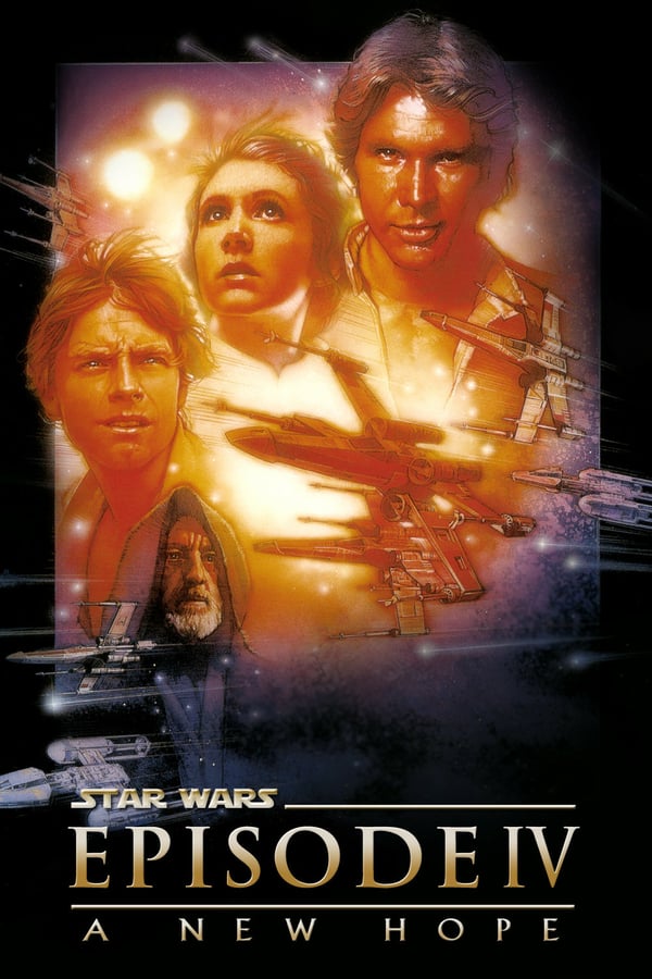 För länge sedan i en galax långt, långt borta... Prinsessan Leia tas till fånga av det ondskefulla Rymdimperiet. I ett försök att befria den sköna prinsessan slår sig den unge Luke Skywalker ihop med Han Solo. Tillsammans med de båda robotarna R2-D2 och C-3PO inleder de kampen för att befria Galaxen.