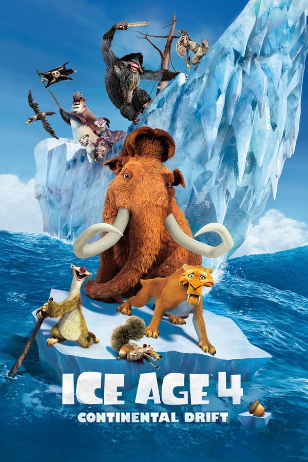 Manny, Diego, and Sid embark upon another adventure after their continent is set adrift. Using an iceberg as a ship, they encounter sea creatures and battle pirates as they explore a new world.