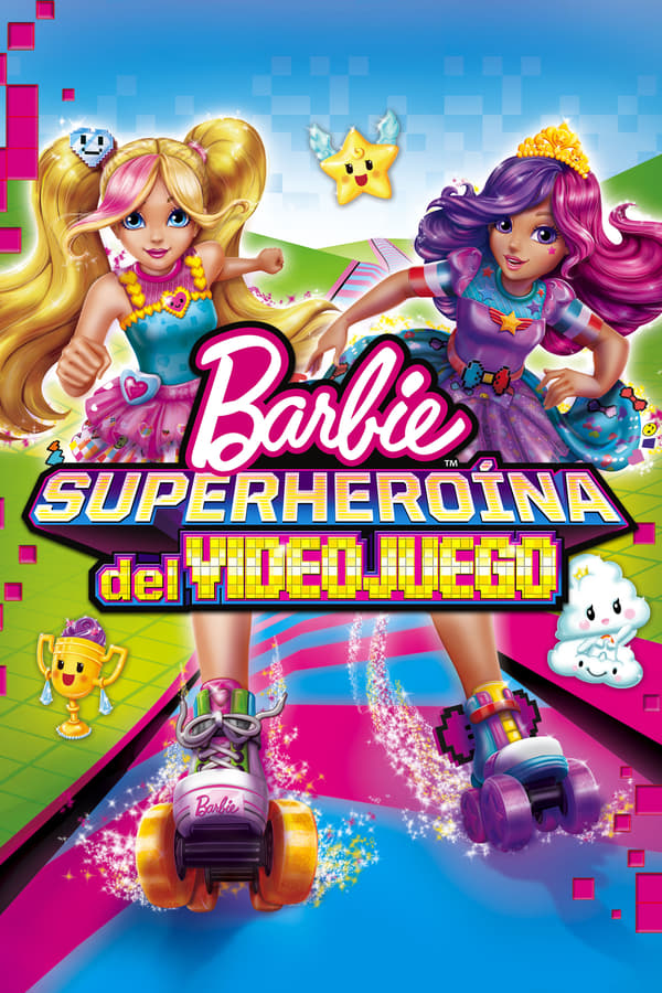 Cuando Barbie por arte de magia consigue entrar en su juego de video favorito, ella se complace en ver que ella se transforma en un divertido personaje de patinaje. En el juego, conoce a Cutie, el adorable amigo en forma de nube y Bella, la princesa de patinaje. Juntos, pronto descubren que un travieso emoji está tratando de tomar el control del juego. En su viaje de nivel en nivel, Barbie deben depender de sus increíbles habilidades de juego y fuera de la caja pensando en salvar a su equipo a ganar el juego!