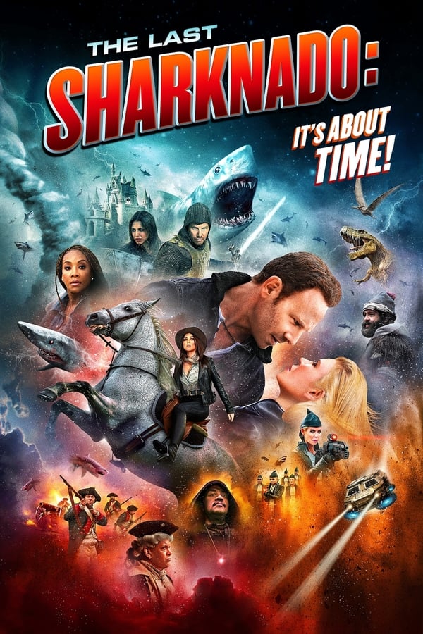 With much of America lying in ruins, the rest of the world braces for a global sharknado, Fin and his family must travel around the world to stop them.