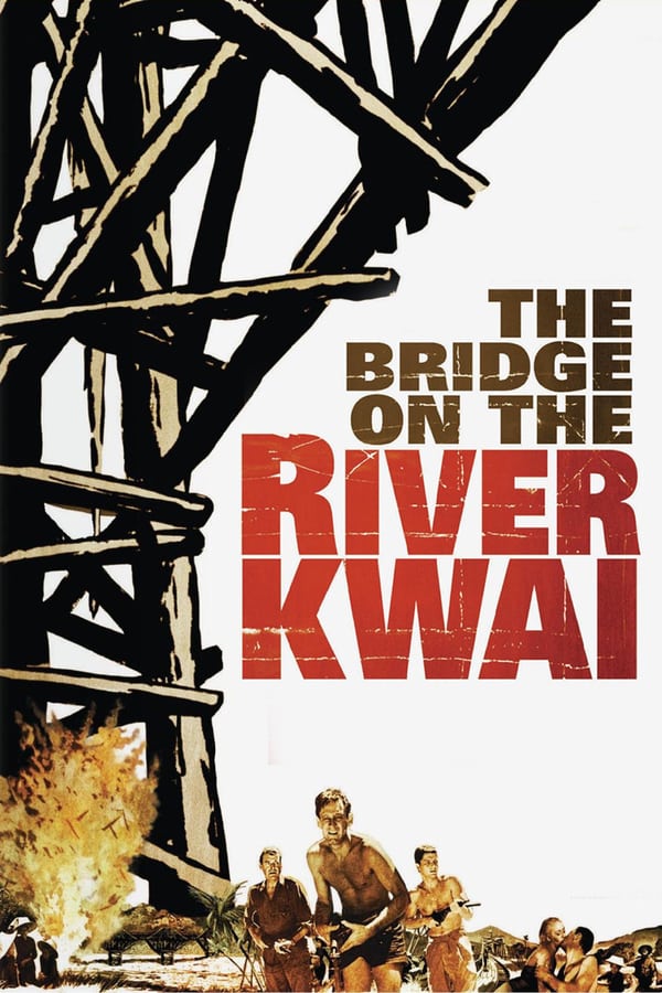 The classic story of English POWs in Burma forced to build a bridge to aid the war effort of their Japanese captors. British and American intelligence officers conspire to blow up the structure, but Col. Nicholson , the commander who supervised the bridge's construction, has acquired a sense of pride in his creation and tries to foil their plans.