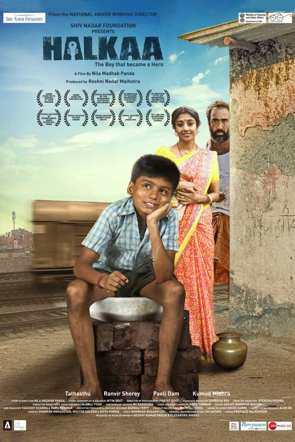 Halkaa is a story of a eight year old boy who lives in the slums of delhi and wants proper access to a toilet. This story is of a boy who is a real life Superhero who fights against the system to get what he wants and deserves.