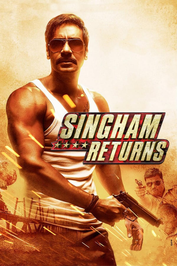Singham Returns is an Indian action film directed by Rohit Shetty and produced by Reliance Entertainment. The sequel to the 2011 film Singham, actor Ajay Devgn reprises his role from the previous film, as well as co-producing the project, while Kareena Kapoor Khan plays the female lead.