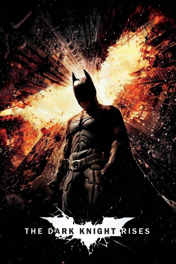 Following the death of District Attorney Harvey Dent, Batman assumes responsibility for Dent's crimes to protect the late attorney's reputation and is subsequently hunted by the Gotham City Police Department. Eight years later, Batman encounters the mysterious Selina Kyle and the villainous Bane, a new terrorist leader who overwhelms Gotham's finest. The Dark Knight resurfaces to protect a city that has branded him an enemy.