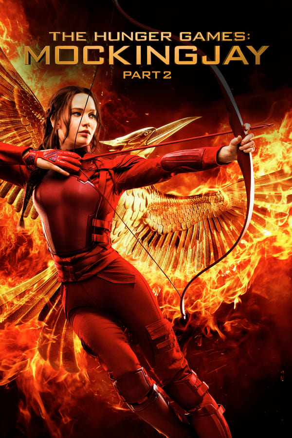 With the nation of Panem in a full scale war, Katniss confronts President Snow in the final showdown. Teamed with a group of her closest friends – including Gale, Finnick, and Peeta – Katniss goes off on a mission with the unit from District 13 as they risk their lives to stage an assassination attempt on President Snow who has become increasingly obsessed with destroying her. The mortal traps, enemies, and moral choices that await Katniss will challenge her more than any arena she faced in The Hunger Games.