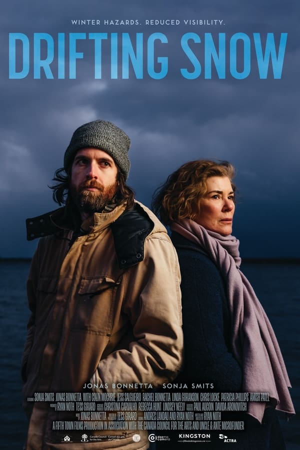 Two strangers, Joanne (Sonja Smits) and Chris (Jonas Bonnetta) share a winter road trip through rural eastern Ontario. After losing her husband John (Colin Mochrie), Joanne faces the rituals of remote rural life on her own, while Chris is processing his failing eyesight and the loss of his mother and the new responsibility of taking over her old home in the country. As their journey together unfolds, their drifting memories reveal parallel experiences, helping each of them shift the focus of their destination.