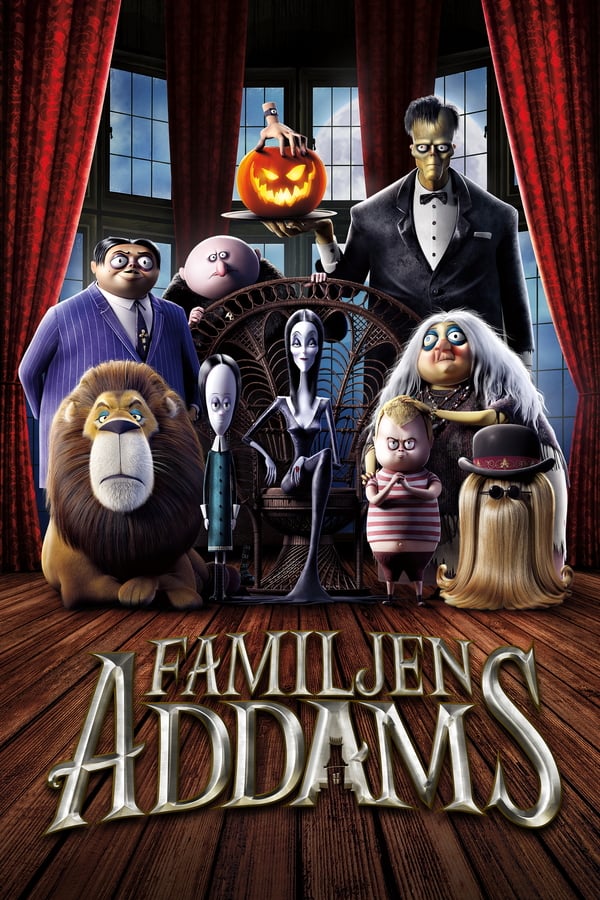 Ett animerat äventyr med den besynnerliga familjen Addams. Familjen består av pappa Gomez och hans fru Morticia, onkel Fester, farmor och barnen Pugsley och Wednesday, husets butler Lurch samt den vandrande handen Thing.