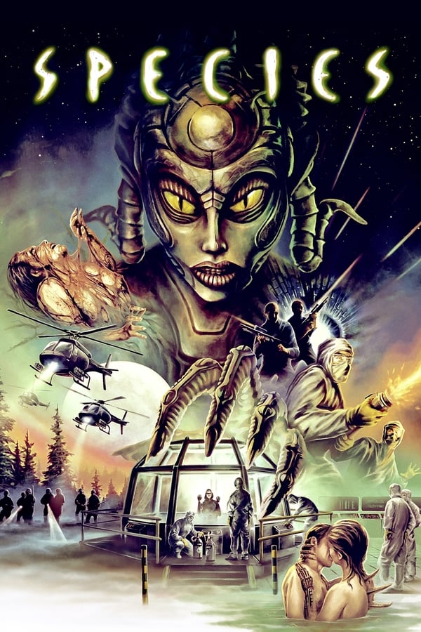 In 1993, the Search for Extra Terrestrial Intelligence Project receives a transmission detailing an alien DNA structure, along with instructions on how to splice it with human DNA. The result is Sil, a sensual but deadly creature who can change from a beautiful woman to an armour-plated killing machine in the blink of an eye.
