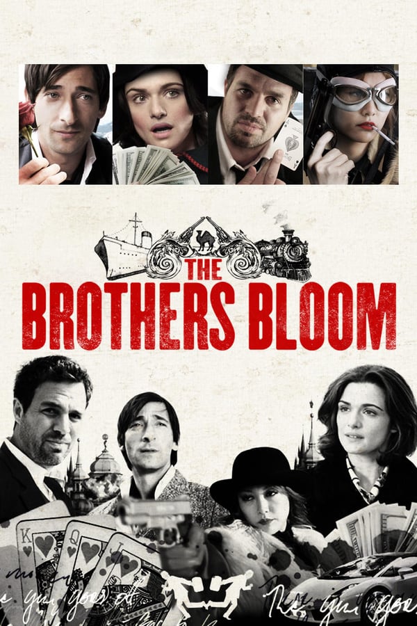The Brothers Bloom are the best con men in the world, swindling millionaires with complex scenarios of lust and intrigue. Now they've decided to take on one last job – showing a beautiful and eccentric heiress the time of her life with a romantic adventure that takes them around the world.