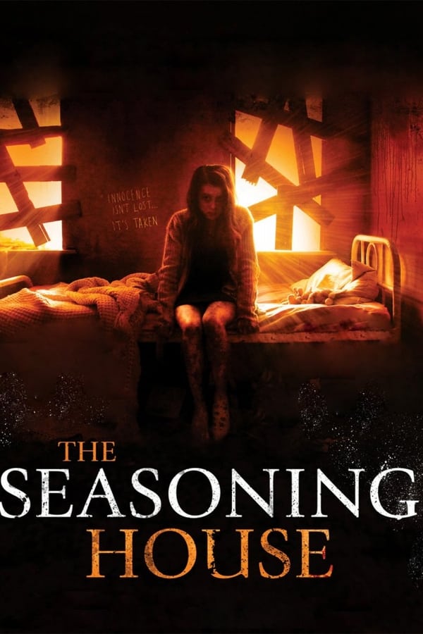 The Seasoning House - where young girls are prostituted to the military. An orphaned deaf mute is enslaved to care for them. She moves between the walls and crawlspaces, planning her escape. Planning her ingenious and brutal revenge.
