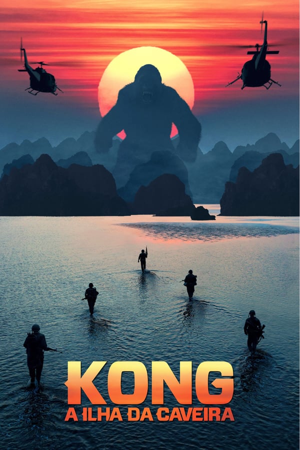 Uma equipa de exploradores reúne-se na missão de explorar uma ilha desconhecida do Pacífico – com tanto de encantadora como de traiçoeira – alheios ao facto de estarem a entrar no território do mítico Kong.