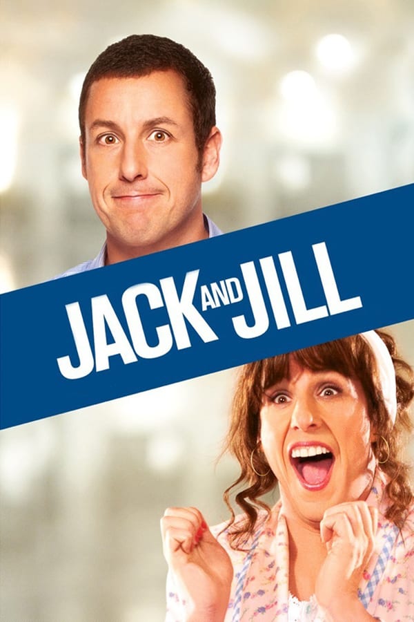 Jack och Jill är tvillingar och under Thanksgiving gästar ensamstående Jill sin välbärgade bror med familj. Jill är vulgär, krävande och gapig och Jack står inte ut med sin syster men hans fru är överseendet personifierad och tycker att han borde ge syrran både en och två chanser, minst. Jacks fru, vän som en älva och tråkig som en saltstod, spelas av stackars Katie Holmes. Men ännu värre är det för Al Pacino i rollen som sig själv. Han är en kärlekskrank gubbe som tappat fotfästet och tror att han ska finna det i jordnära Bronxbönan Jill.