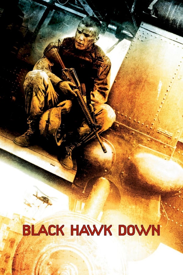 When U.S. Rangers and an elite Delta Force team attempt to kidnap two underlings of a Somali warlord, their Black Hawk helicopters are shot down, and the Americans suffer heavy casualties, facing intense fighting from the militia on the ground.