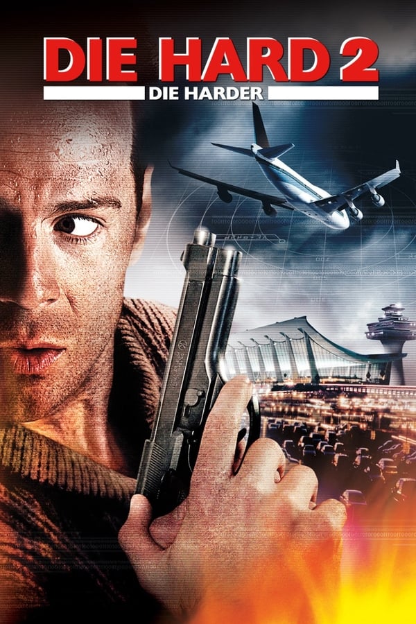Off-duty cop John McClane is gripped with a feeling of déjà vu when, on a snowy Christmas Eve in the nation’s capital, terrorists seize a major international airport, holding thousands of holiday travelers hostage. Renegade military commandos led by a murderous rogue officer plot to rescue a drug lord from justice and are prepared for every contingency except one: McClane’s smart-mouthed heroics.