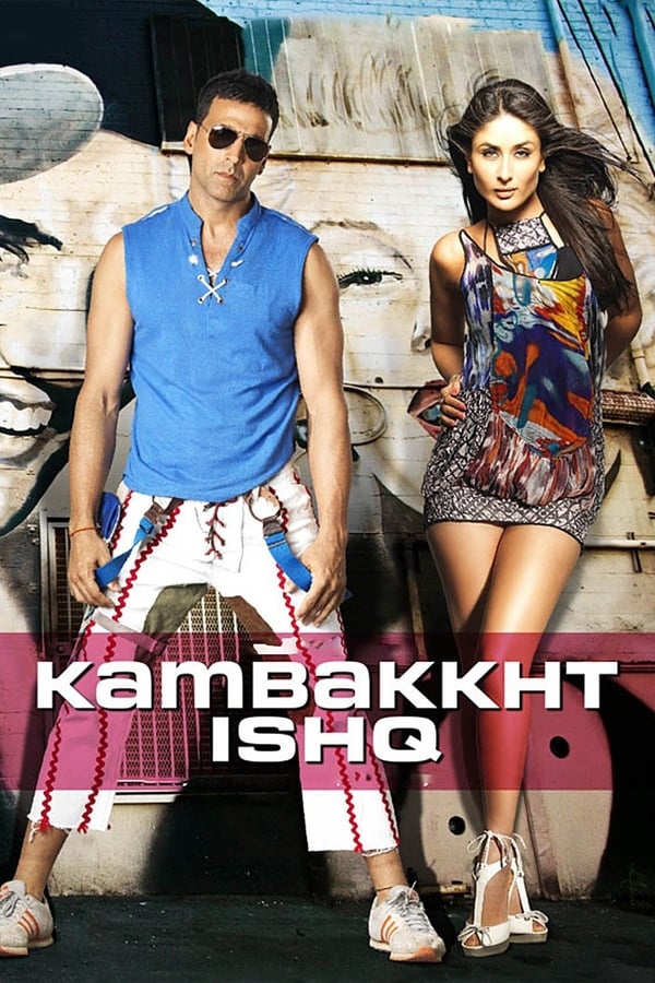 Kambakkht Ishq is about a stuntman and a supermodel that don't believe in love but through a hilarious series of events they fall for each other.