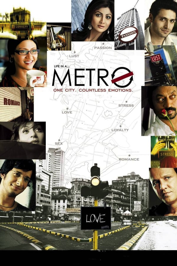Six different stories, about nine people, each with different issues and problems, all occurring within one place: the METRO.