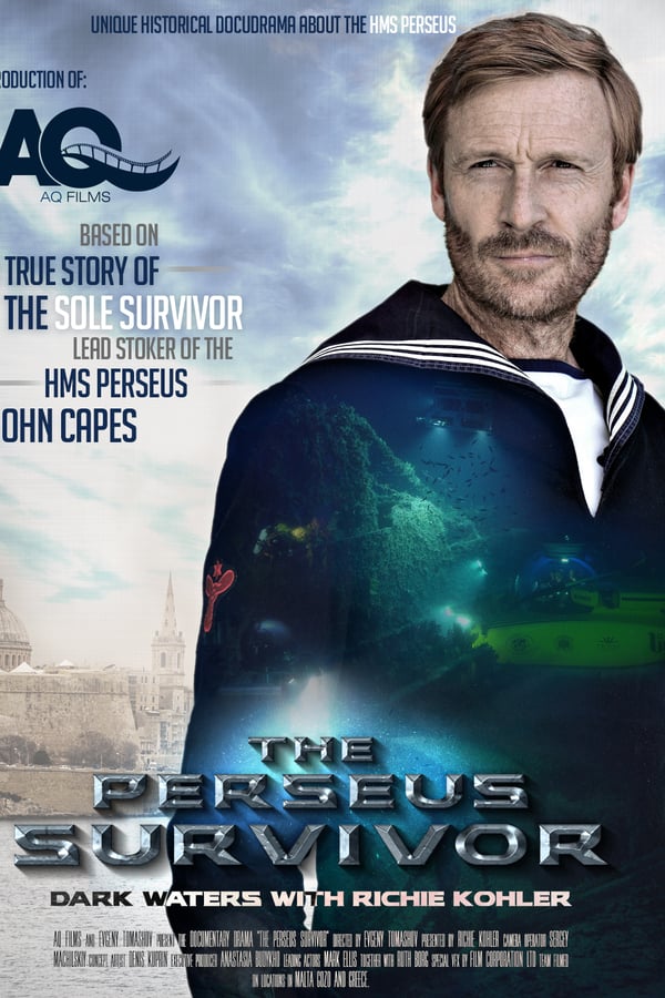 The Perseus Survivor documents the story of British Navy stoker John Capes, the lone survivor of a sunken submarine who hid from enemy forces for 18 months before his rescue.  The Perseus, a British Parthian-class vessel built in 1929, was sunk by depth charges dropped from an Italian ship during a mission. On the submarine was a crew of 59 plus two passengers, one of whom was 31-year-old Navy stoker John Hawtrey Capes. When the sub sank, Capes washed up on the shore of Kefalonia, and for 18 months he hid behind enemy lines, hoping for a rescue that might never come.