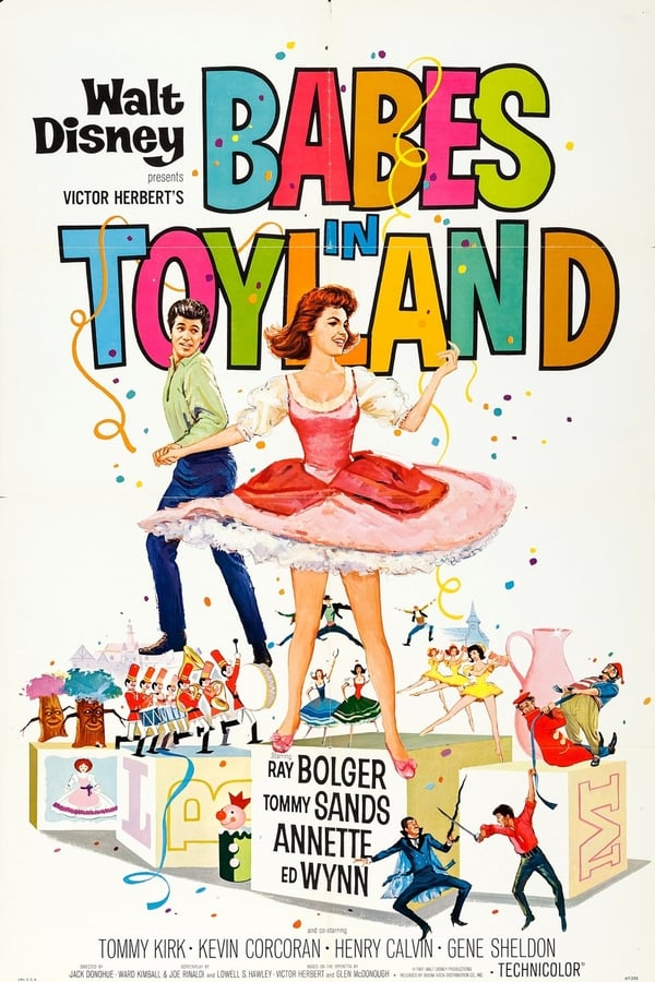 All roads lead to magical, merry Toyland as Mary Contrary and Tom Piper prepare for their wedding! But villainous Barnaby wants Mary for himself, so he kidnaps Tom, setting off a series of comic chases, searches, and double-crosses! The 