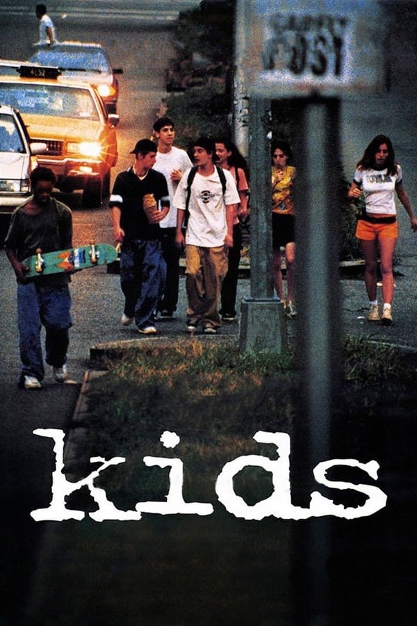 A controversial portrayal of teens in New York City which exposes a deeply disturbing world of sex and substance abuse. The film focuses on a sexually reckless, freckle-faced boy named Telly, whose goal is to have sex with as many different girls as he can. When Jenny, a girl who has had sex only once, tests positive for HIV, she knows she contracted the disease from Telly. When Jenny discovers that Telly's idea of 