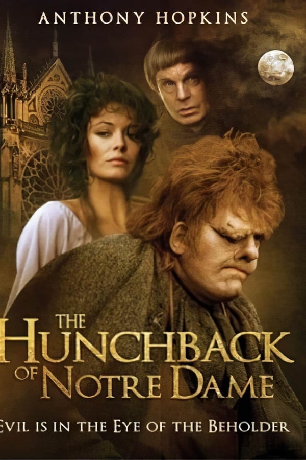 Quasimodo, the hunchback bellringer of Notre Dame's cathedral meets a beautiful gypsy dancer, Esmeralda, and falls in love with her. So does Quasimodo's guardian, the archdeacon of the cathedral, and a poor street poet. But Esmeralda's in love with a handsome soldier. But when a mob mistakes her for a witch, it's up to Quasimodo to rescue her and claim sanctuary for her in the cathedral.