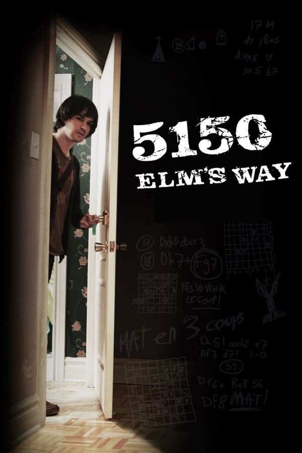 5150 ELM'S WAY is located at the end of a quiet street in a small town. When Yannick fell off his bike, he knocked at the door of the Beaulieu residence so he could clean the blood off his hands. But Jack Beaulieu and his family had other plans for Ian. Beaulieu is a righteous psychopath and fanatic chess player who wants to rid the world of evil. And even though Ian has done nothing wrong, he is beaten, tortured and tormented before Beaulieu makes him an offer: win at chess and he is free to go. And so Ian is now a pawn in Beaulieu 's game. A game in which he will either lose his mind or his life.