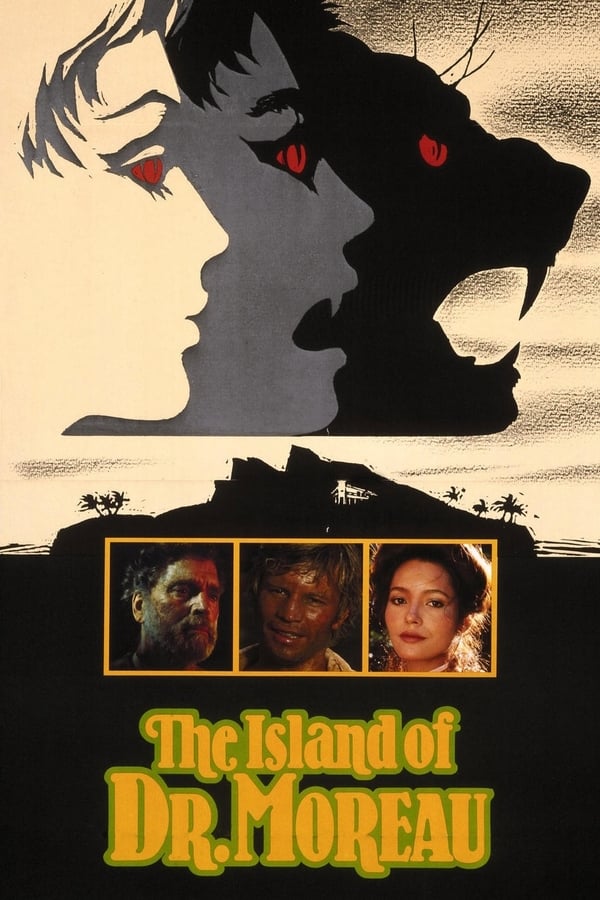 A ship-wrecked man floats ashore on an island in the Pacific Ocean. The island is inhabited by a scientist, Dr. Moreau, who in an experiment has turned beasts into human beings.