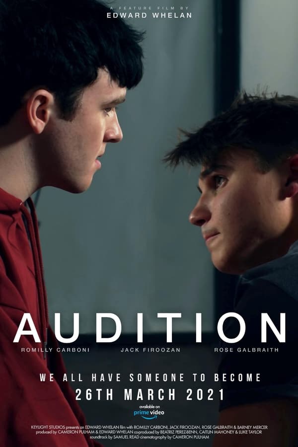 A wide-eyed, ambitious student auditions for a role that could change his life. To succeed, he must impress two draconian judges at any cost.