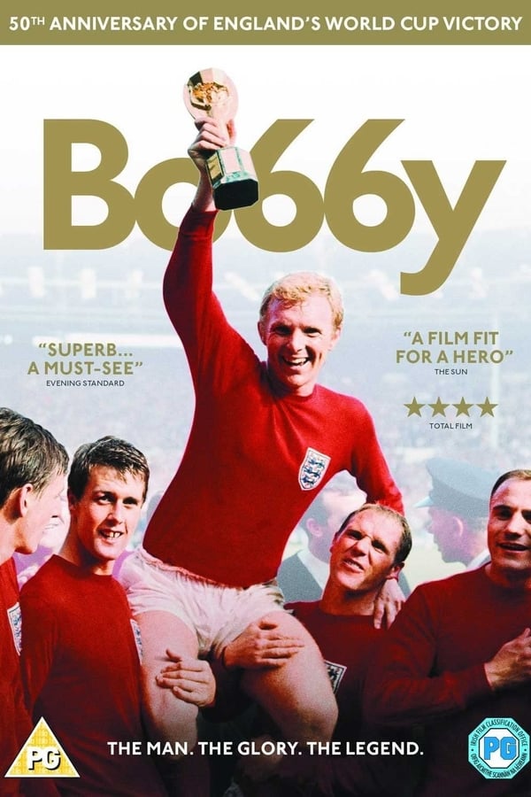 A film which marks the 50th anniversary of England's victory in the 1966 World Cup, and uncovers the truth behind the man who led them to it... Bo66y is a powerful, dramatic and deeply personal portrait of a genuine footballing icon. Moore fought many battles besides those witnessed by millions on the football field. Behind the glory lies the story of a man who faced highs and lows with the same strength and bravery. But he died young, cruelly shunned by the game and by the very people who owed him so much. The story is told by his two wives, his friends and fans, including Pele, Sir Geoff Hurst Harry Redknapp, Ray Davies, Ray Winstone and Russell Brand, and more than 30 others, whose words are mixed with as yet unseen archive footage.